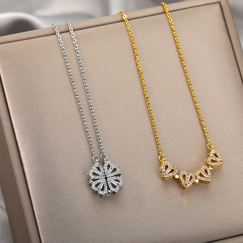 Gold/Silver Pendant Necklace