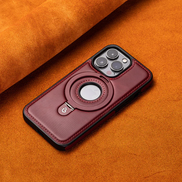 ShockGuard Pro Leather iPhone Case