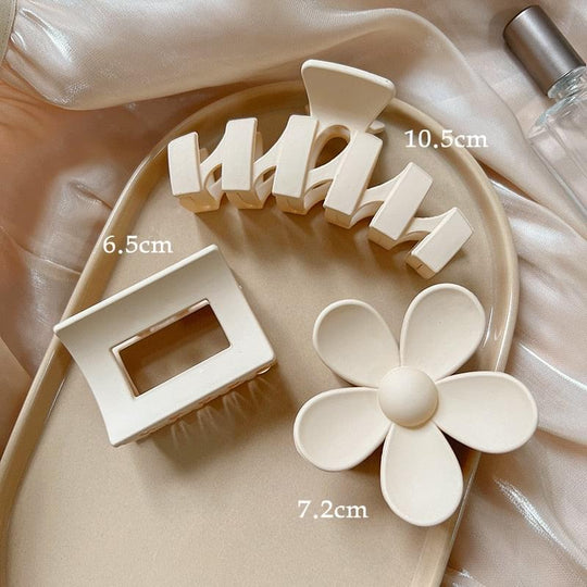 Stylish Hair Claw Clips Set