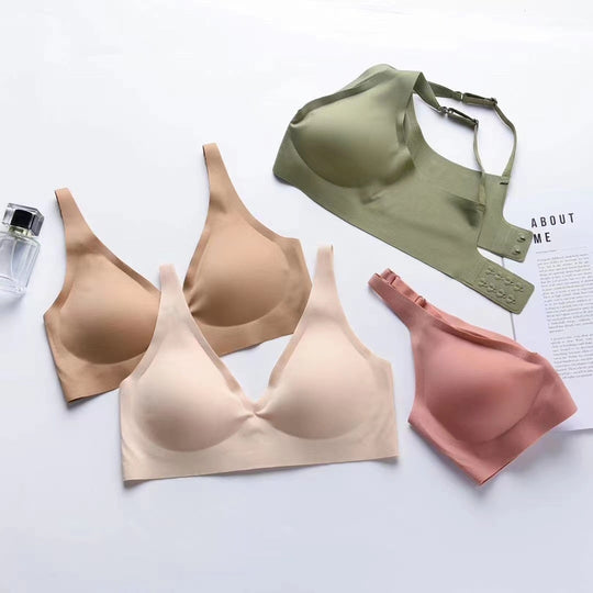 Reggiseno a compressione senza fili a sostegno elevato