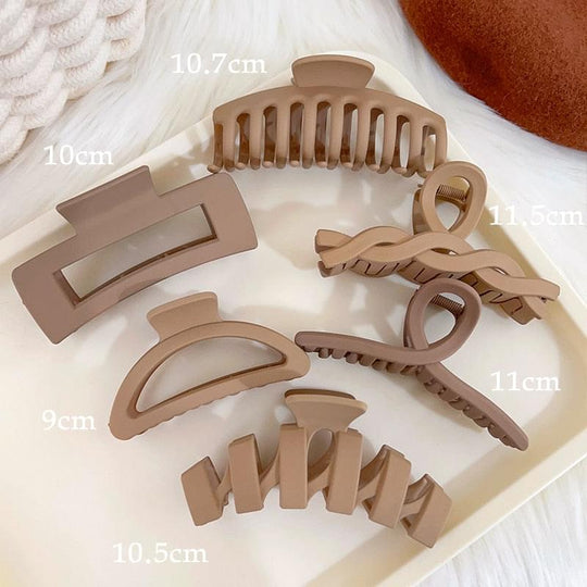 Stylish Hair Claw Clips Set