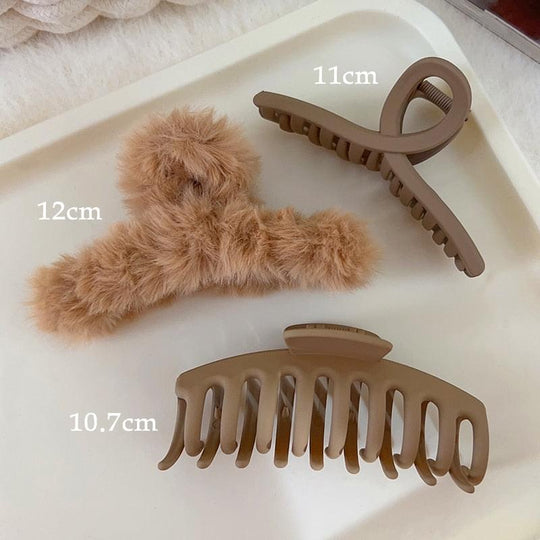 Stylish Hair Claw Clips Set