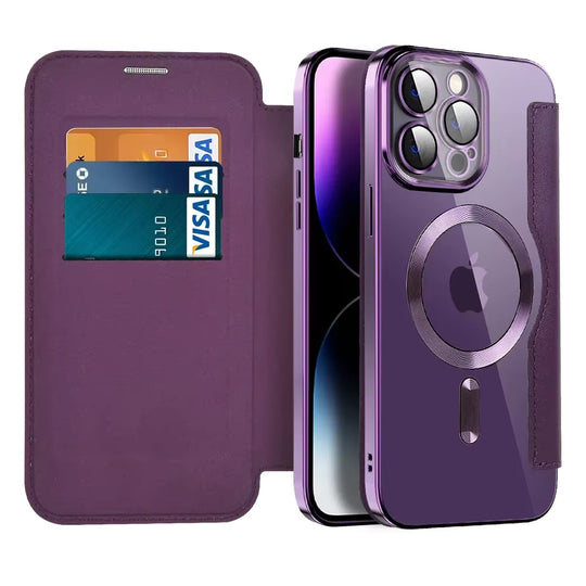 Funda de cuero FlipGuard para iPhone