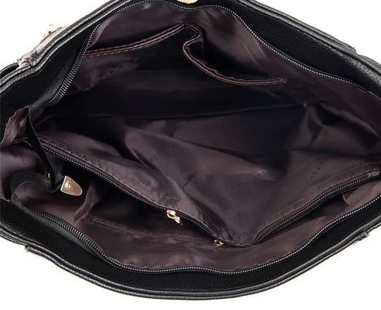 Borsa a tracolla Tote in pelle Genius