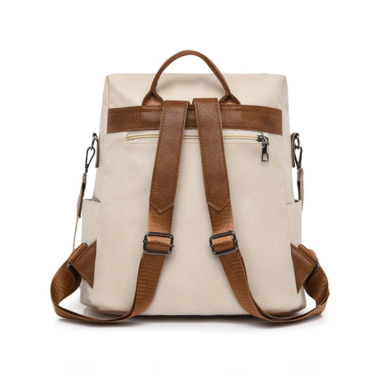 PU Leather Backpack Purse